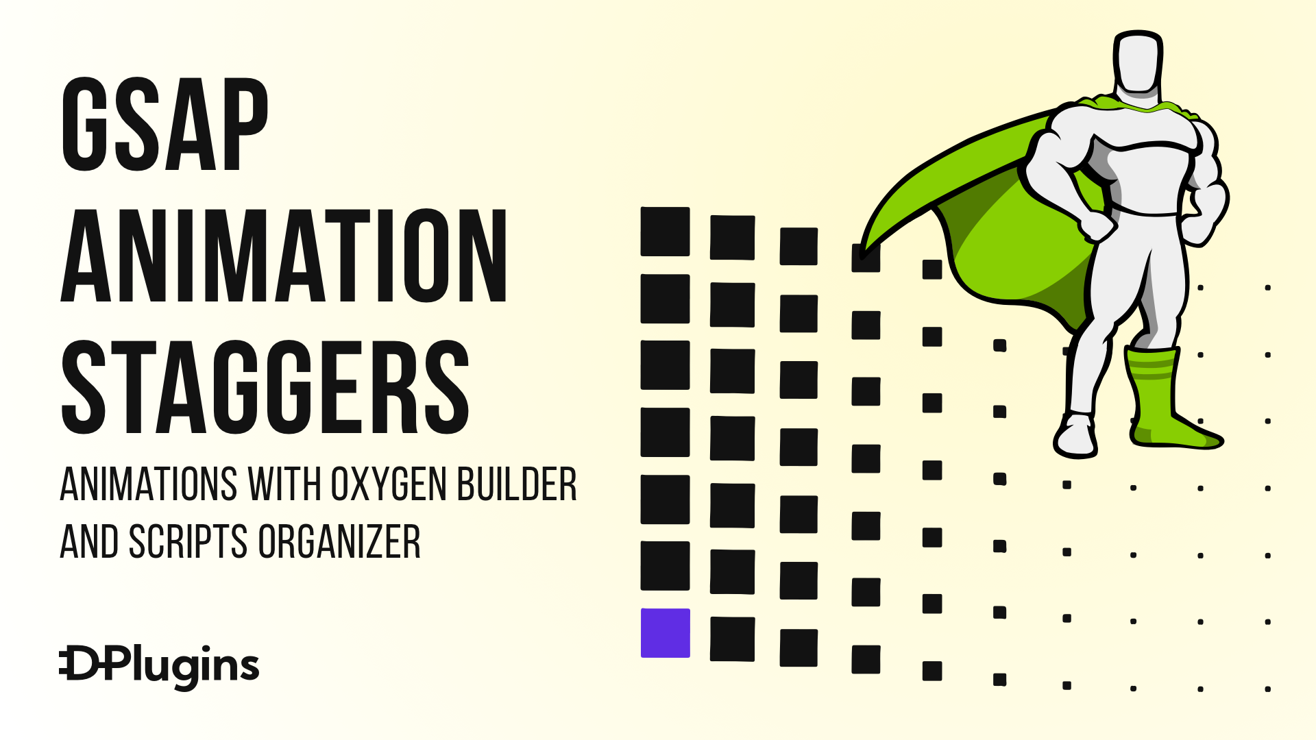 GSAP Animation in Oxygen Builder: Staggering – 