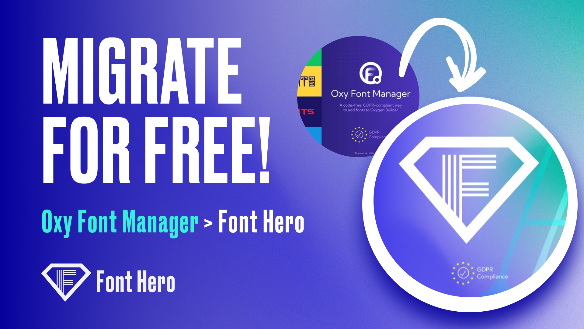 Free Migration from Oxy Font Manager to Font Hero