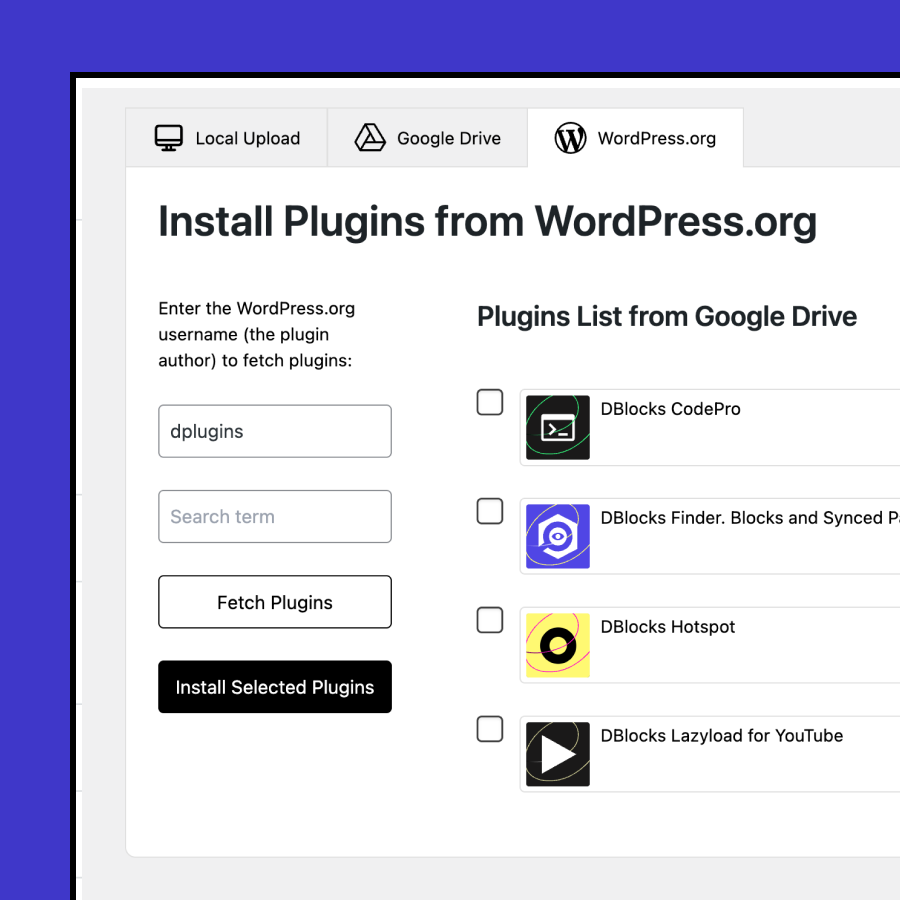 devkit install wordpress