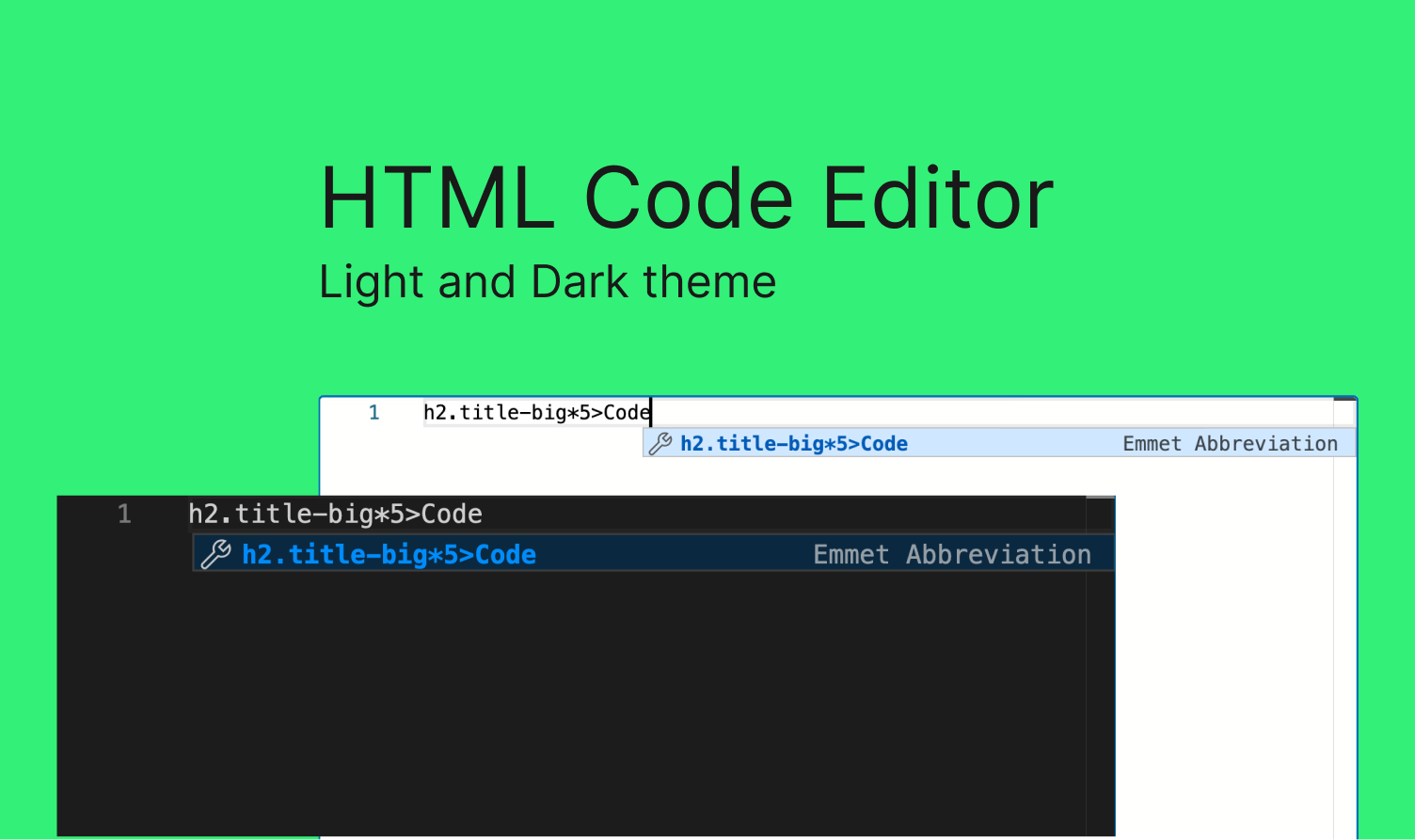 DBlocks CodePro code editor in light and dark theme