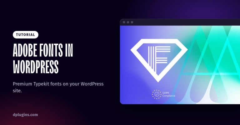 How to Use Adobe Fonts (Typekit) in WordPress