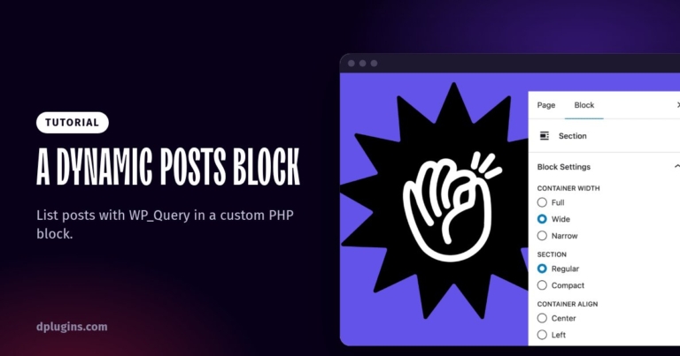 How to Build a Dynamic Gutenberg Block That Lists Posts