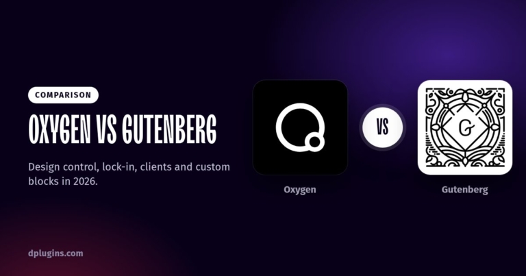 Oxygen vs Gutenberg in 2026: Which Should You Build With?