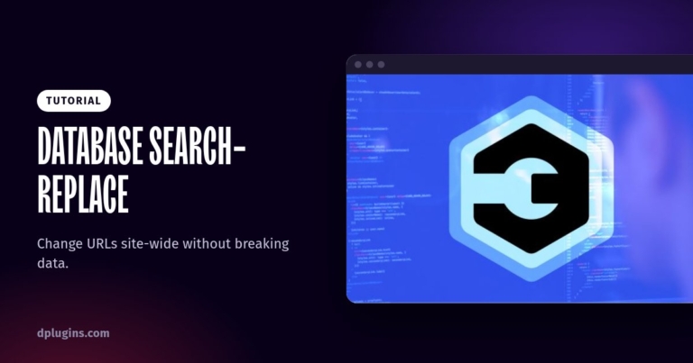 How to Search and Replace in the WordPress Database Safely