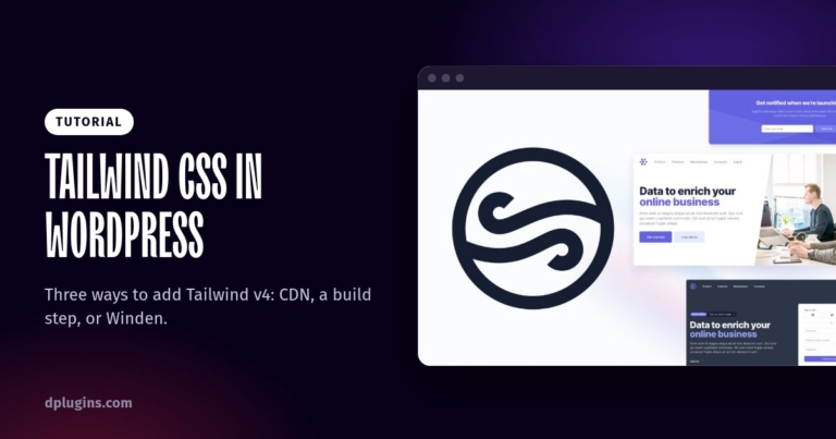 How to Use Tailwind CSS in WordPress